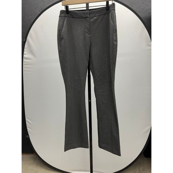 Express Pants - Express Columnist Barely Boot Dark Grey Dress Pants